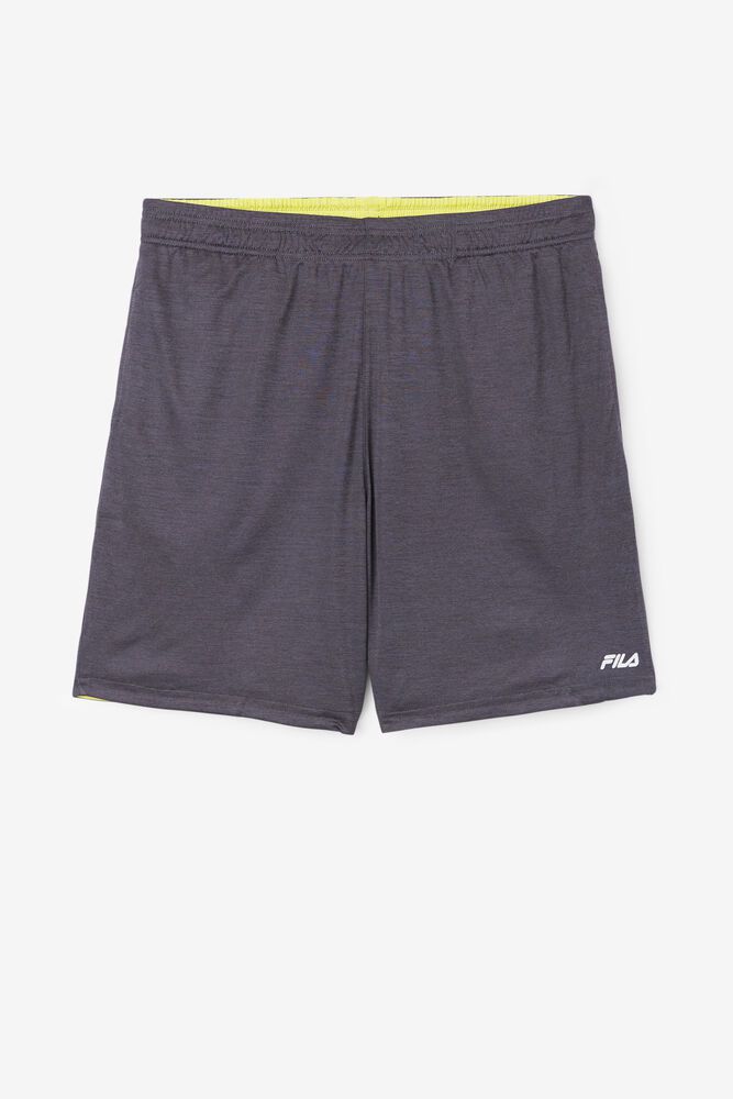 Fila Shorts Mens Grey - Hristo Reversible - Philippines 5176438-GH